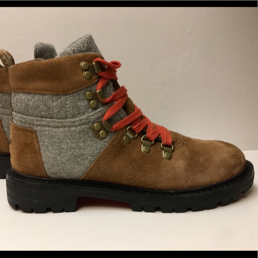 Toms summit rawhide suede hiking boot size 7 New